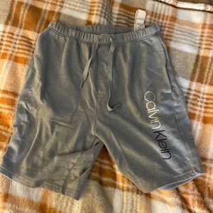 Gray Calvin Klein Shorts